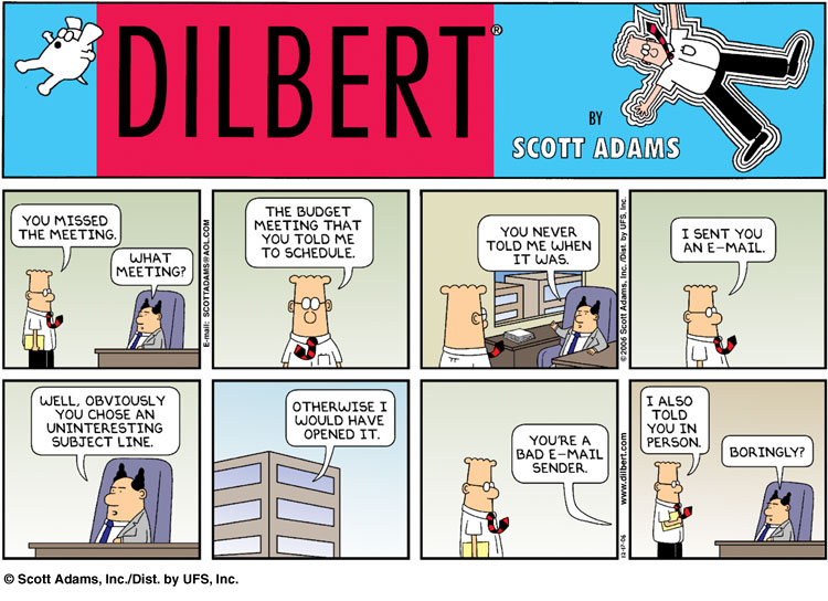 Dilbert on Attention  KnowledgeForward